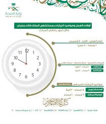 نجران اليوم On Twitter أوقات العمل ومواعيد الزيارة في مستشفى الملك خالد بـ نجران خلال شهر رمضان المبارك