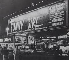 Barbra Streisand Funny Girl Winter Garden Theatre New York City Ny 1964 Girl Humor Winter Garden Theatre Vintage New York