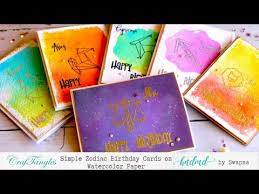 If your youtube channel is one of the top 100 card making youtube channels, you have the honour of displaying the following badge on your site. Simple Birthday Cards Using Watercolor Paper Hndmd Blog