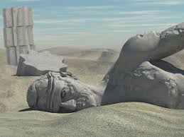 Image result for fallen statue of king hamlet