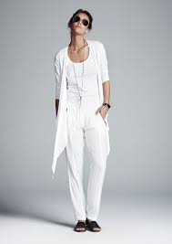 white ballet tank white soft zip pant and white transit