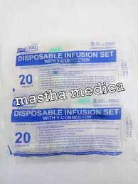 Untuk itu harus memakai dasar karena ada cairan yang dimasukkan ke dalam tubuh pasien. Jual Selang Infus Set Disposable Infusion Set With Y Connector Adult Dewasa Surabaya Toko Jual Alat Kesehatan Surabaya Mastha Medica