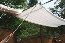 Sonnensegel 330 cm x 140 cm elfenbein kaufen bei obi. Sonnensegel Seilspanntechnik