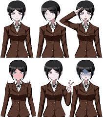 Halfbody] Sprite set for Mukuro! 14 in total, link to them in the comments!  : r/danganronpa