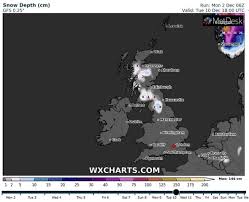 Snow Forecast Mapped Where Will It Snow Temperatures