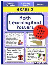 This Packet Includes All Of The Grade 2 Math Learning Goals You Are Working On In Your Classroom The Packet Includes Colour 2nd Grade Math Learning Goals Math