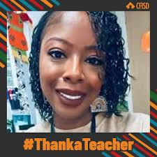 Labay Middle School students nominate teacher Aisha McQuay: "She  establishes a relationship with everyone in the class and is super nice." ~  Allan "Ms. McQuay is the best because she helped me