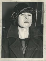 1927 Press Photo Margaret Scholl Wife Of Child Murderer Walter Scholl