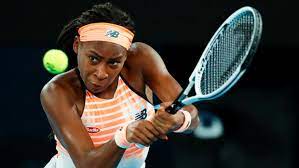 I think that showed today. Coco Gauff Saves 2 Match Points In 1st Round Win At Dubai Tsn Ca