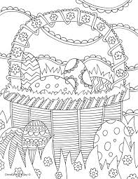 The website for kids' coloring pages, videos and leisure activities hellokids.com is amongst the best websites for kids' activities. Easter Coloring Pages Doodle Art Alley