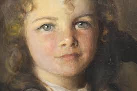 Sold at Auction: Adelaide Cole, ADELAIDE COLE CHASE OIL, PORTRAIT OF MARY  SCHENCK.