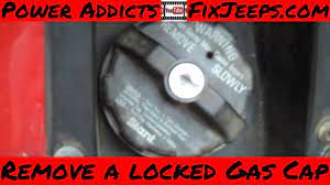 Can you remove it without a key? Remove Locking Gas Cap If You Have Lost Or Broken Your Key