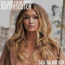 Butterscotch light caramel hair color. Butterscotch Hair Color For Fall 2016 Sascha Breuer Bangstyle House Of Hair Inspiration