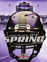 2012 tcu football spring prospectus by tcu athletics issuu