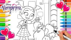Vampirina And Wolfie Coloring Page Vampirina Coloring Book Disney Jr Printable Coloring Pages Coloring Books Coloring Book Download