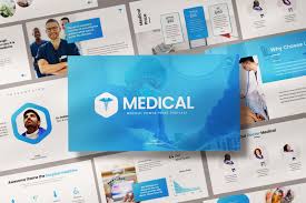 Medical Powerpoint Template In Presentation Templates On Yellow Images Creative Store