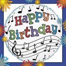 Musical Card Happy Birthday Facebook Greetings For Your Musician Friend Or Musi Happy Birthday Music Notes Happy Birthday Music Happy Birthday Greetings