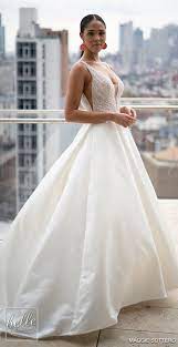 Maggie Sottero Wedding Dresses 2019 New York Bridal Fashion Week Wedding Dresses Wedding Dresses Satin Trendy Wedding Dresses