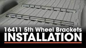 However there are ways to make it a faster and easier process. 5th Wheel Hitch Install Curt 16411 Custom Brackets On A Chevy Silverado Youtube