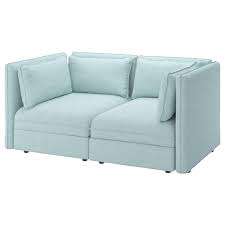 Vallentuna 2er Sitzelement Hillared Hellblau Ikea Osterreich In 2020 Modular Corner Sofa Modular Sofa Vallentuna