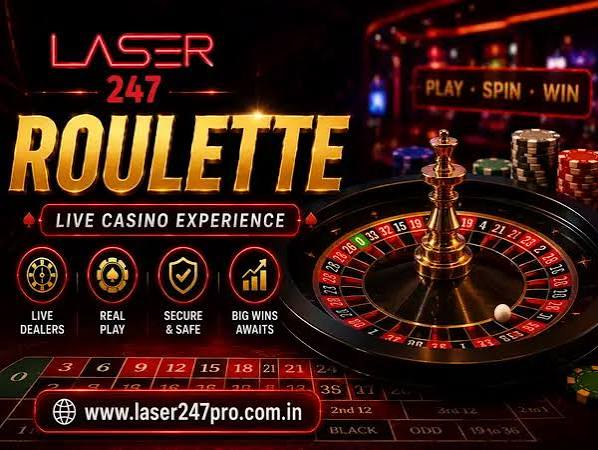 Laser247 Roulette – Live Roulette Casino Game Online for Indian Users