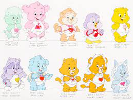 Care Bear Cousin Cubs Model Sheet Care Bears Cousins Care Bears Movie Care Bears Vintage