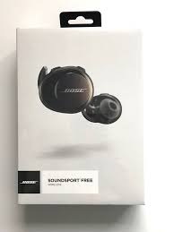 Bose Soundsport Free Wireless Headphones Black New In Box Sealed Wireless Headphones Black Headphones Wireless