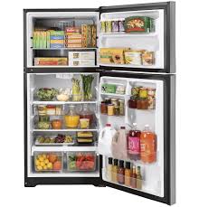 I purchased a ge refrigerator 3.5 years ago model # dse25jghbcbb serial # ag 406534 for $2,000.00 at home depot. Ge Gte19jsnrss Ge Energy Star 19 2 Cu Ft Top Freezer Refrigerator Gte19jsnrss Weaver Appliance