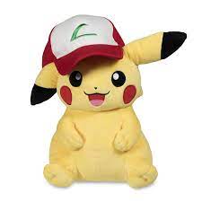Kanto Trainer Hat Pikachu Poke Plush 16 In Pikachu Pokemon Plush Pokemon