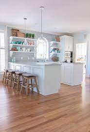 The white coastal kitchen is finally ready to reveal and i couldn't be happier with the results. Coastal Kitchen Makeover The Lilypad Cottage