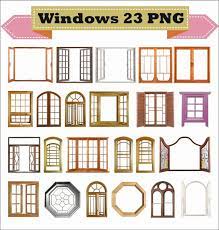 Window Windows Frame Photo Old Retro Classic Vintage Clipart Etsy Window Frame Photo Frame House Window Design
