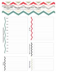 47 Printable Daily Planner Templates Free In Word Excel Pdf