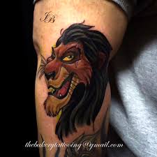 Tatoo lion tatouage couronne signification lion portrait tattoo lion tete. Jordan Baker Tattoo Added This Scar To A Disney Sleeve Which Is A Work