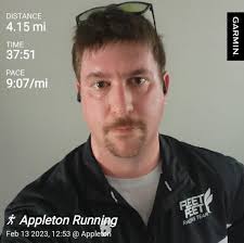 What song motivated a cold weather run?