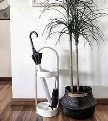 Bellwood Umbrella Stand Umbrella Stand Curved Wood Umbra