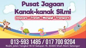 S'il nous manque une distinction concernant ce lieu de travail ou ce secteur, merci de nous en informer. Pusat Jagaan Kanak Kanak Silmi Seksyen 19 Shah Alam Posts Facebook