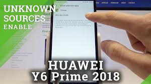 How To Enable App Installation In Huawei Y6 Prime 2018 Allow Unknown Sources Youtube