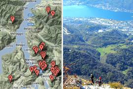 Dabei liegt auf 197m meereshöhe und ist mit 425m sogar der tiefste der oberitalienischen seen. Klettern Am Comer See Die Schonsten Klettersteige