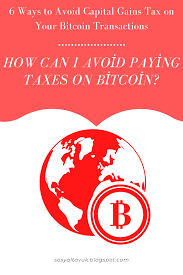 We get it — paying taxes on bitcoin and other crypto can be confusing. 6 Ways To Avoid Capital Gains Tax On Your Bitcoin Transactions How Can Avoid Paying Taxes On Bitcoin Capital Gains Tax Capital Gain Bitcoin Transaction