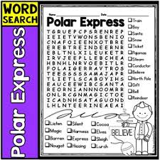 Polar Express Polar Express Activities Polar Express Christmas Activities For Kids