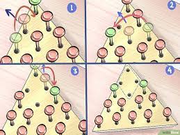 How To Win The Peg Game Triangle Game Peg Woodworking Plans Games