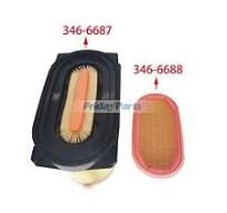 Air filter Element 3466688 3466687 for Caterpillar CAT Loader 914K 910K 920K 910M 914M