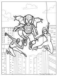 20 Miles Morales Coloring Pages (Free PDF Printables)