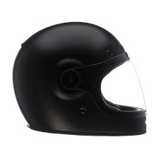 Bell Bullitt Helmet Solid Matte Black Helmet Retro Helmet Full Face Helmets