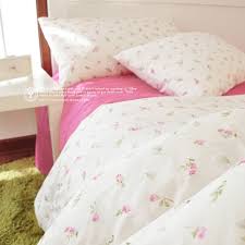 Black And Pink Roses Bedding Korean Little Pink Rose Pattern Bedding Sets Floral Comforter Sets Twin Size Queen Size King Size Bedding Lovely Red Sheets Cheap Bedding Sets Bed Sheets