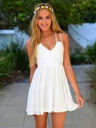 Think breezy stroll on the pier. 20 Best White Beach Dress Ideas Dresses Beach Dress Fashion