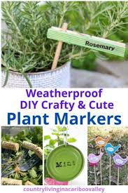 Check out our ceramic plant marker selection for the very best in unique or custom, handmade pieces from our garden decoration shops. Weatherproof Diy Plant Markers Cute Creative Craft