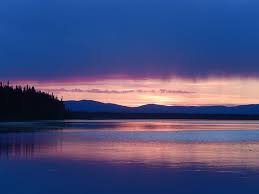 Sunset Dawn Lake Reflection Alaska Denali, sunset, lake, dawn, reflection,  nature, HD wallpaper