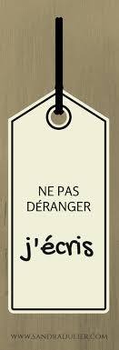 Pourquoi Ecrire Ecrire Ne Pas Deranger Phrase D Accroche