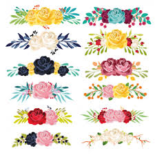 Flowers Bouquets Leaves Png And Vector With Transparent Background For Free Download Vector Flowers Hand Drawn Flowers Flower Backgrounds